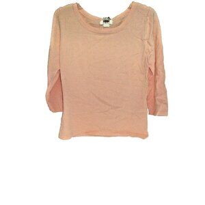 Women's Bonnie And Bill Pink Long Sleeve Top Size XL New!!!